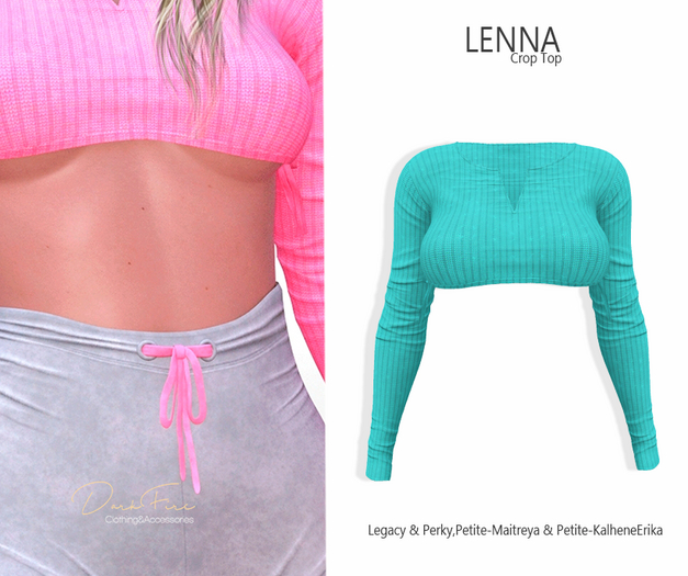 DarkFire Lenna Crop Top-#18