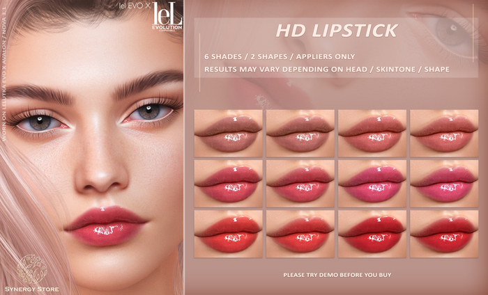 [SYN] Synergy HD Lipstick Swansea LELUTKA EVO/EVO X