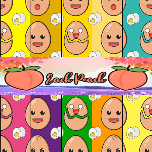 Each Peach Eggy Texture Full Perm - Seamless