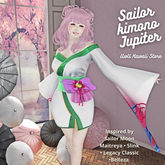Sailor Kimono jupiter UwU Kawaii Store
