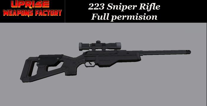 223 Sniper Rifle Full Permision