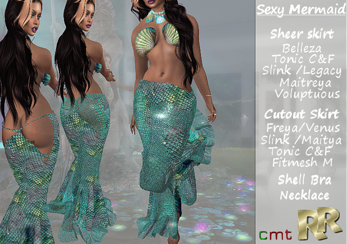 Sexy Mermaid-Rjuve's raggs