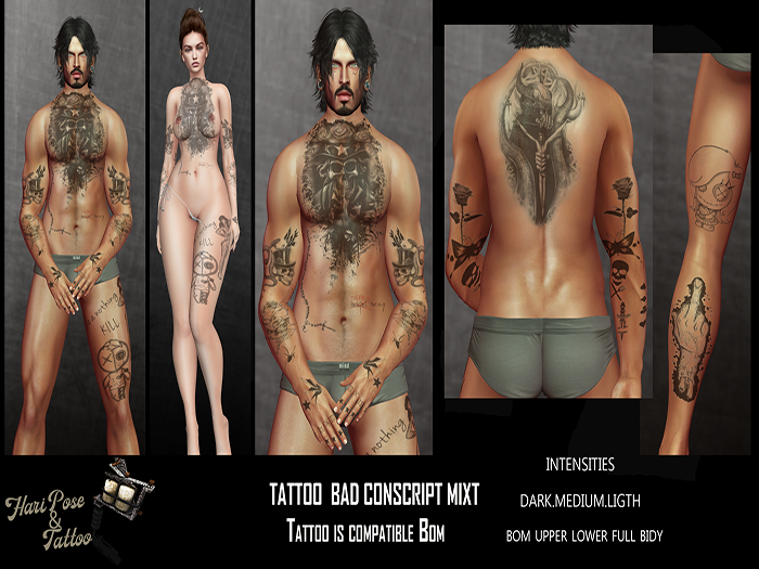 HARI TATTOO  BAD CONSCRIPT BOM  MIXT 