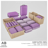 Atelier Burgundy . Closet Clutter Purple *ADD*