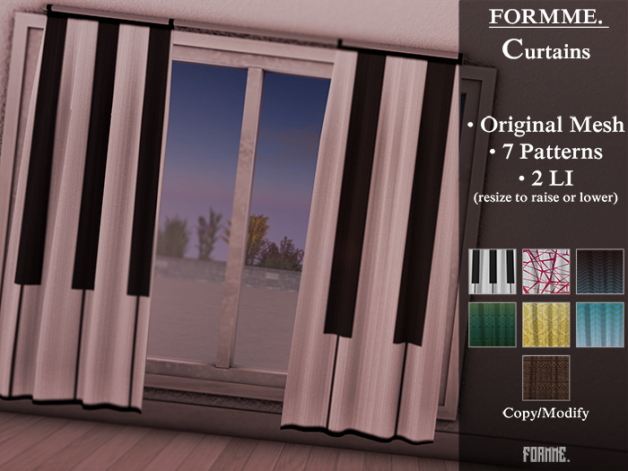 FORMME. Curtain