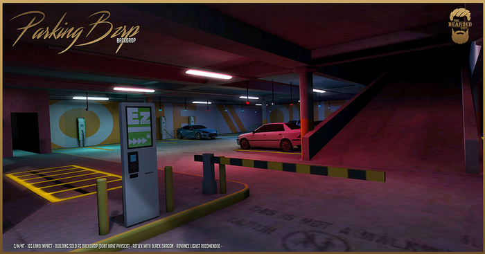 Parking BZRP Backdrop - The Bearded Guy