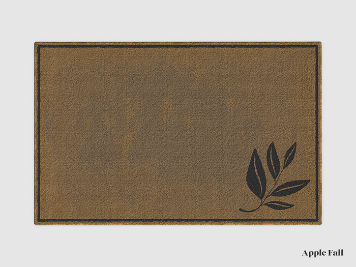 Apple Fall Door Mat - Olive Branch