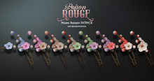POISON ROUGE Momo Hairpin - FATPACK