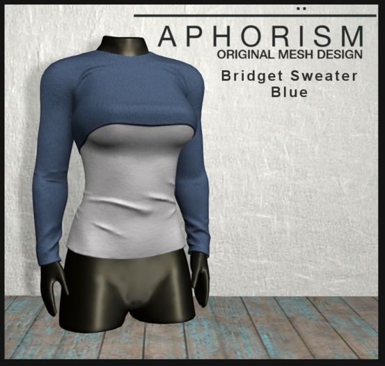 !APHORISM! Bridget Sweater Blue