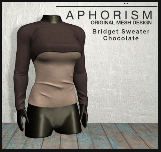 !APHORISM! Bridget Sweater Chocolate
