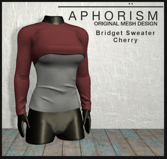 !APHORISM! Bridget Sweater Cherry