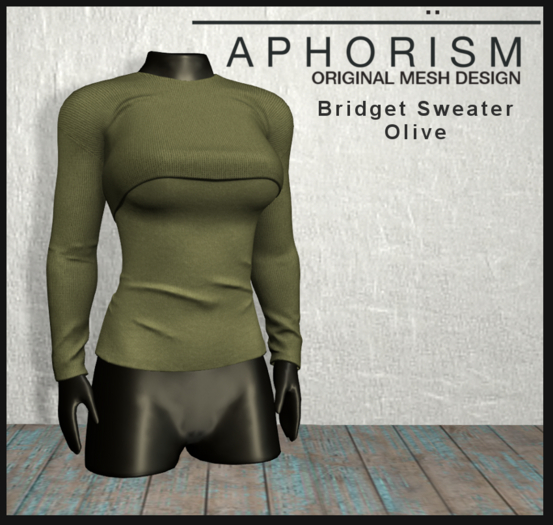 !APHORISM! Bridget Sweater Olive