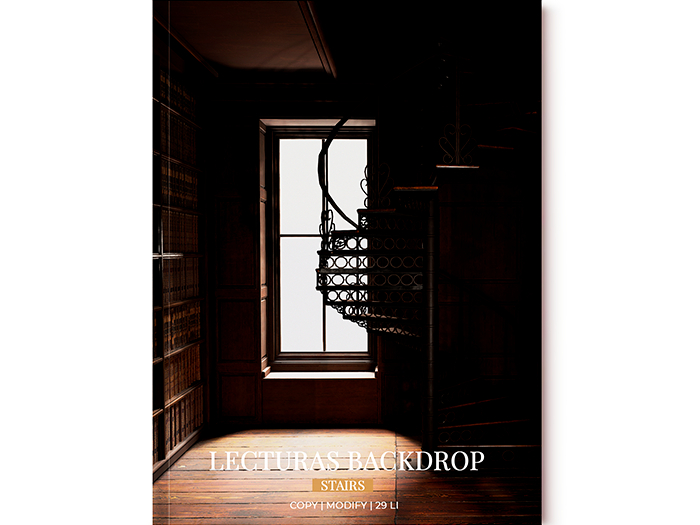 MINIMAL - Lecturas Backdrop Stairs