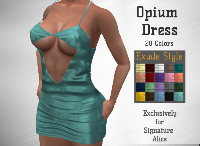 !! Exude Style !! Opium Dress For Signature Alice