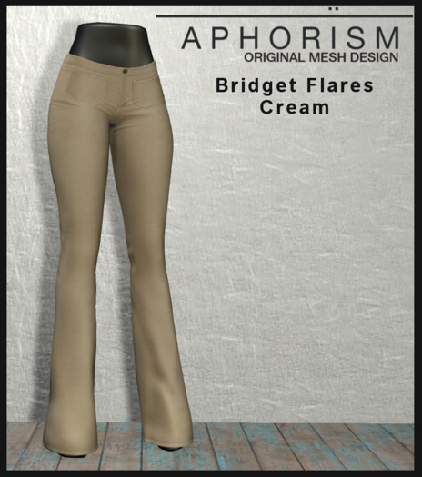 !APHORISM! Bridget Flares - Cream