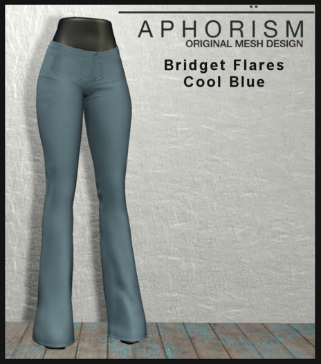 !APHORISM! Bridget Flares - Cool Blue