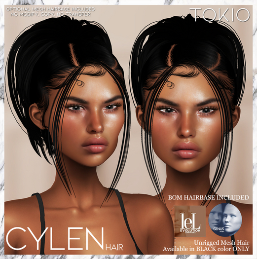 TOKIO Hair - CYLEN Alpha Hair - Black