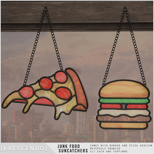 [Kres] Junk food Suncatchers
