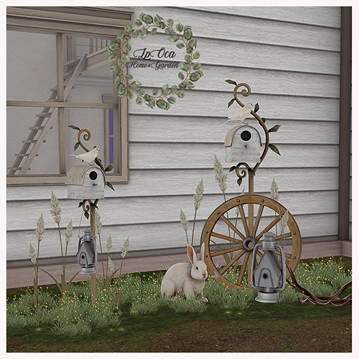 LpOca Birdhouse Stake
