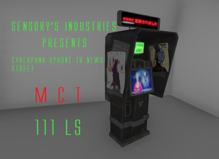 cyberpunk Vphone TV mesh