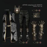 .::GB:: Steampunk Gacha Male Full Set + RARE ( 11 Pcs )