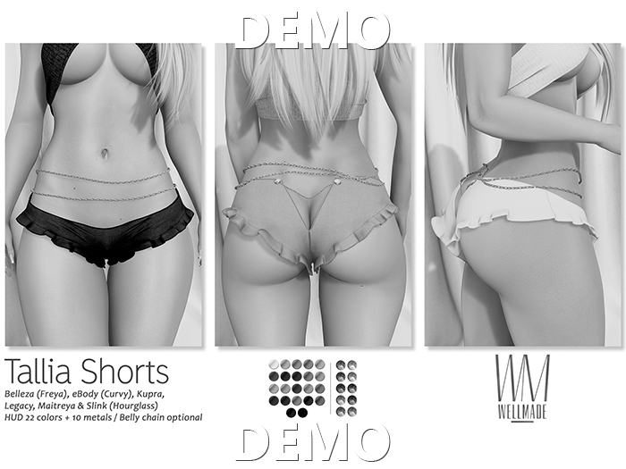 [WellMade] Tallia Shorts DEMO