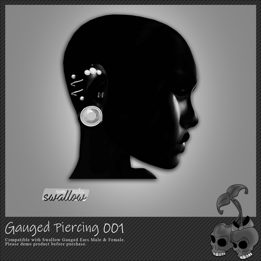 *Crazy Cherry* DEMO Gauged piercing 001 - Unpack hud