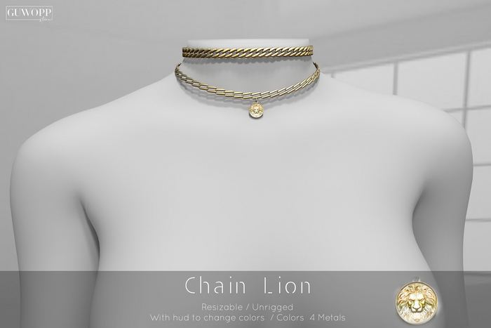 Guwopp - Chain Lion  Rose