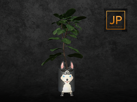 Second Life Marketplace - 14. -MUSU- Puppy Pot (Husky - Fig)