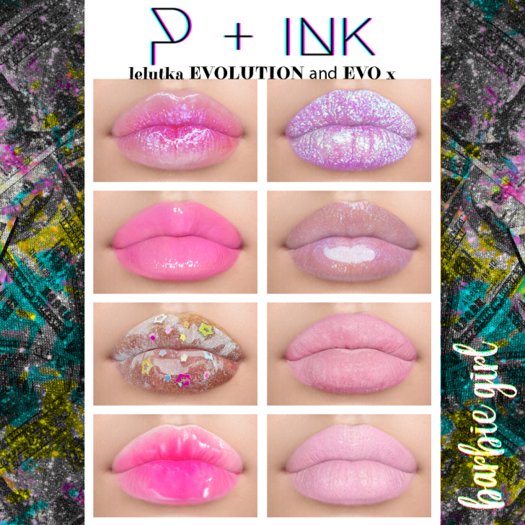 barbie girl lipstick collection [ P + ink ] APPLIER