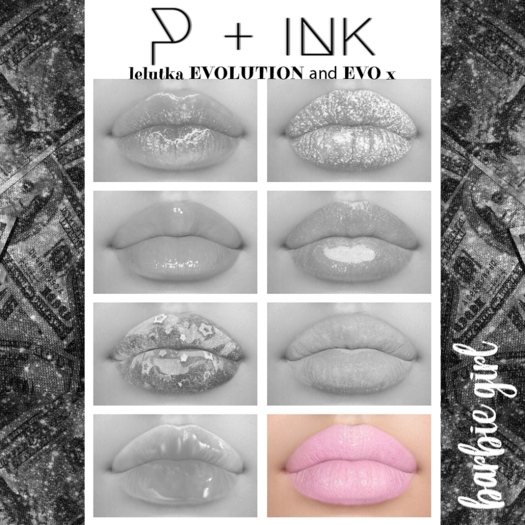 DEMO barbie girl lipstick collection [ P + ink ] APPLIER