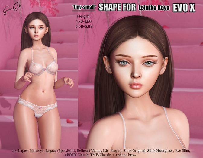 *S.E* Shape for Lelutka Kaya (EVO X ) *tiny-small* 