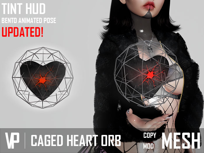 =VP=  Scared Heart, Caged Orbs - Bento Poses