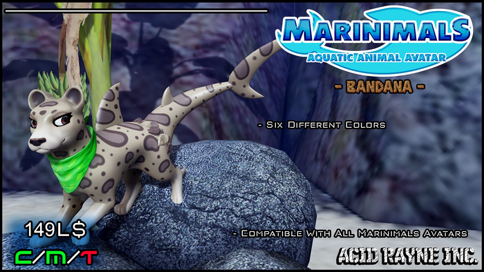 <AR> Marinimals Bandana