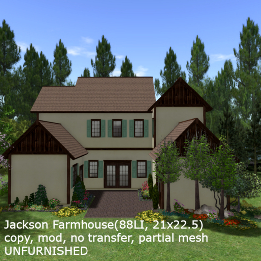Jackson Farmhouse(91LI, 21x22.5)
