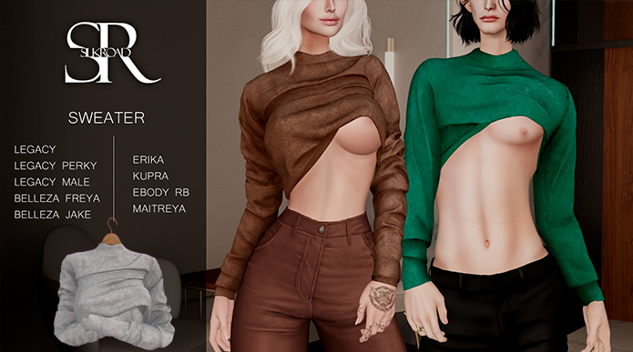 {Silk Road} Sweater - Gray