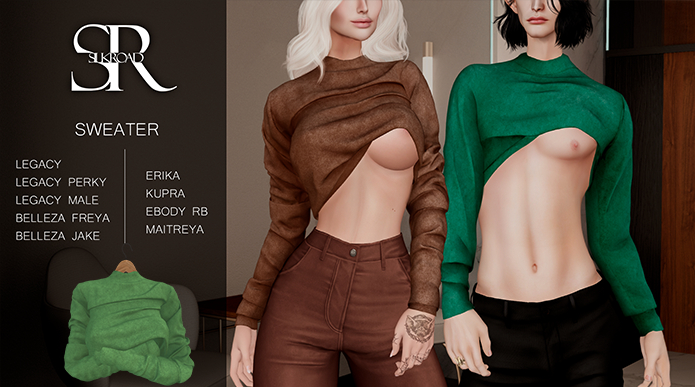 {Silk Road} Sweater - Green