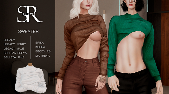 {Silk Road} Sweater - White