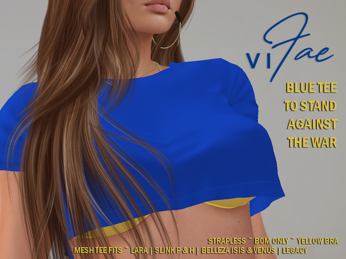 VI. Cropped Tee BLUE