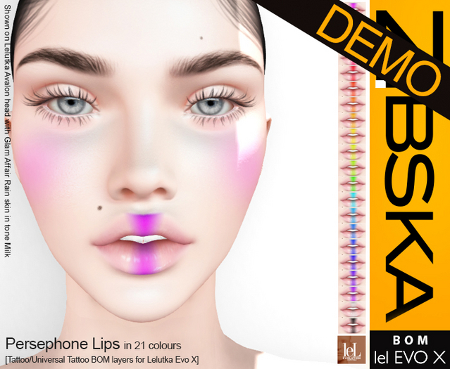 Zibska Evo X ~ Persephone Lips Demo