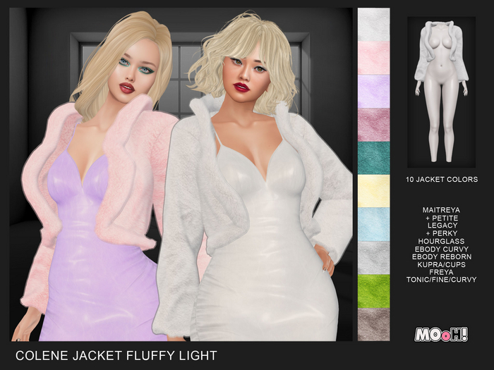 MOoH! Demo Colene jacket fluffy light (Add)