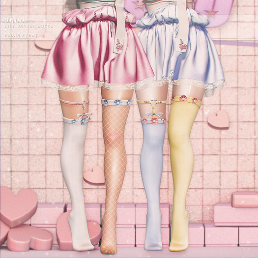 ONDO // Lily Garter Socks FATPACK SET
