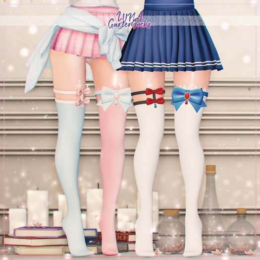 ONDO // LUNA Garter Socks FATPACK