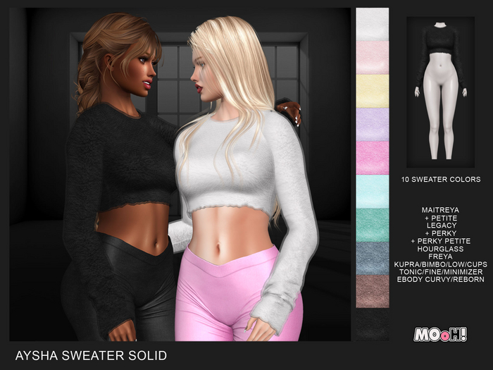 MOoH! Demo Aysha sweater solid (Add)