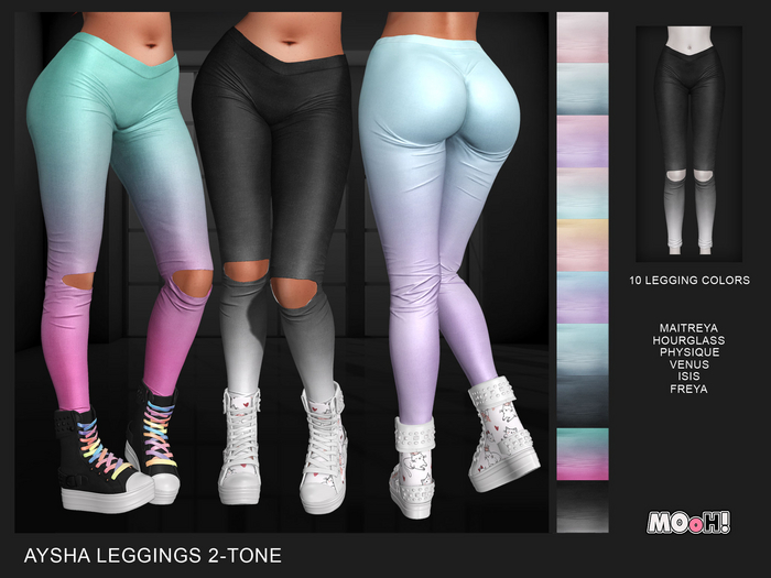 MOoH! Aysha leggings 2-tone(Add)