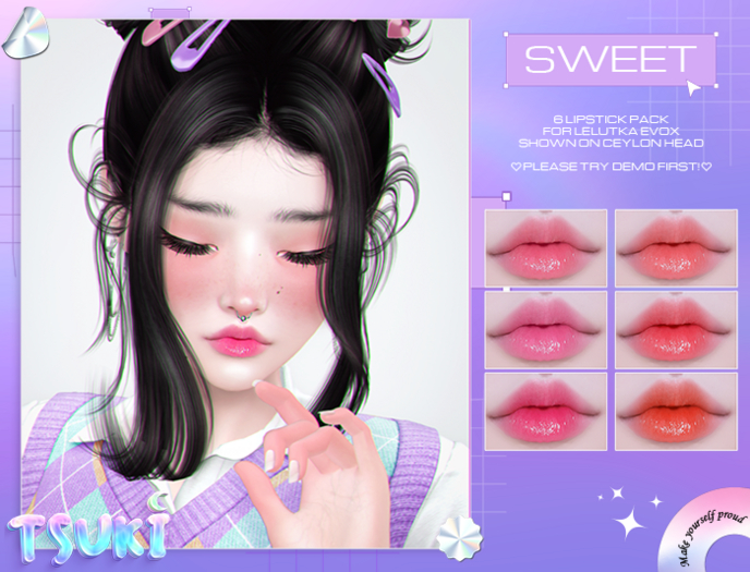Tsuki / Sweet Lipstick / Lelutka EvoX