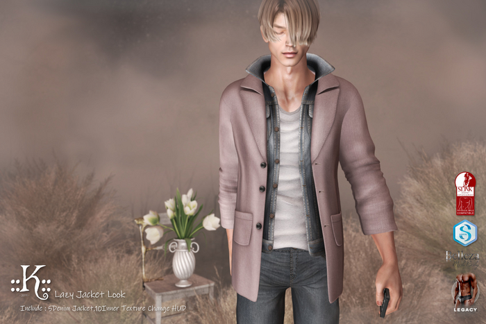 ::K:: Lazy Jacket Look Blush [wear]