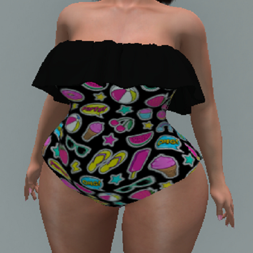 LoveMomma Black Summer Swimsuit