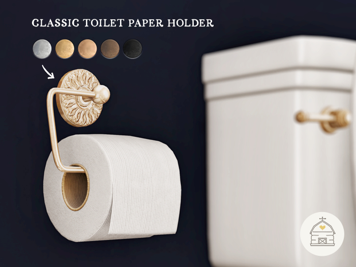 Second Life Marketplace hive // classic toilet paper holder