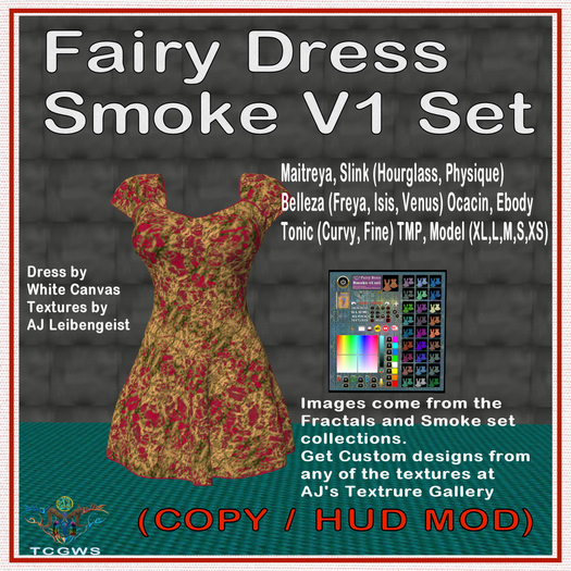ALL MODELS Fairy Dress Smoke V1 